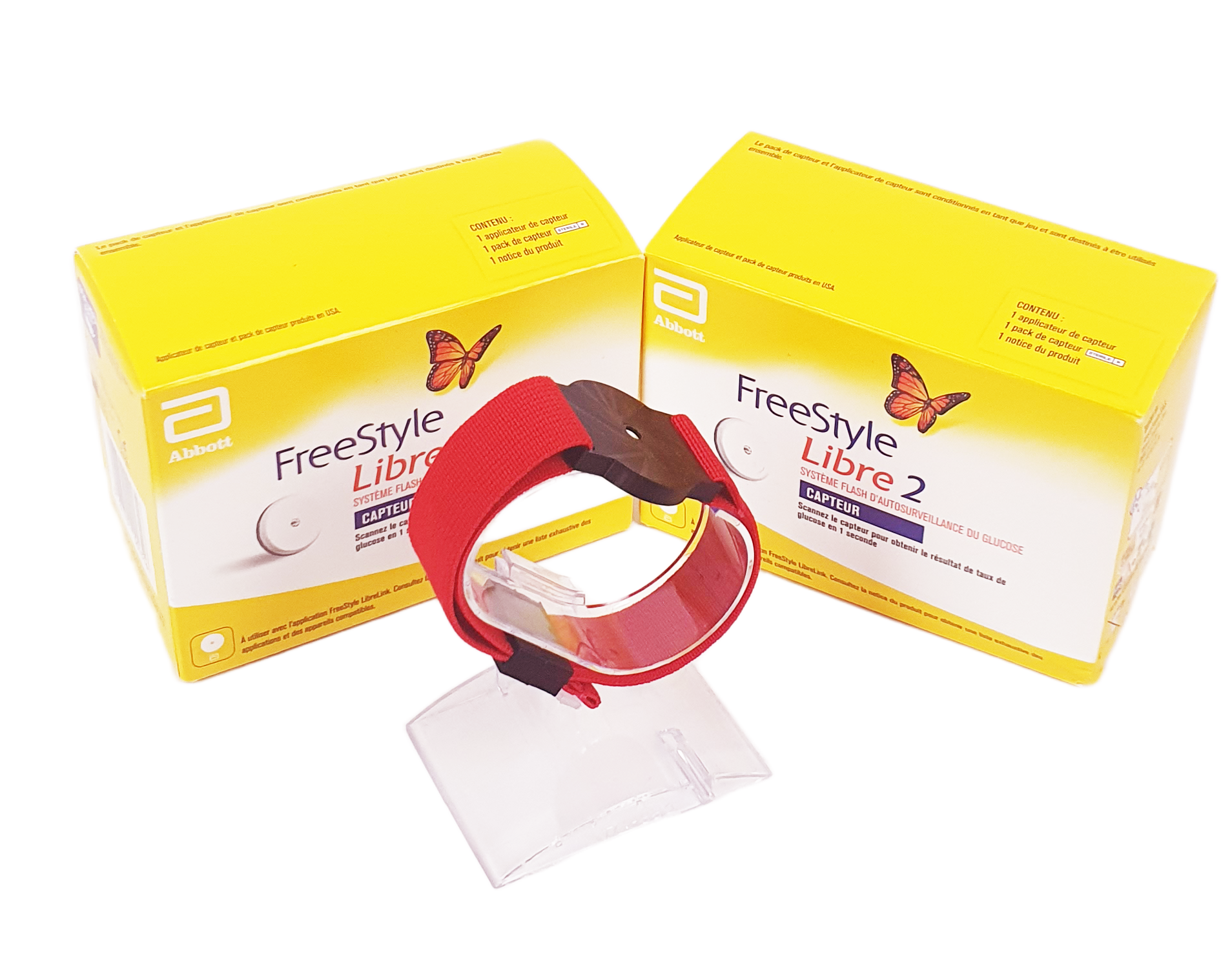 Opaska na Sensor Libre 2 - Czerwona - obrazek 7