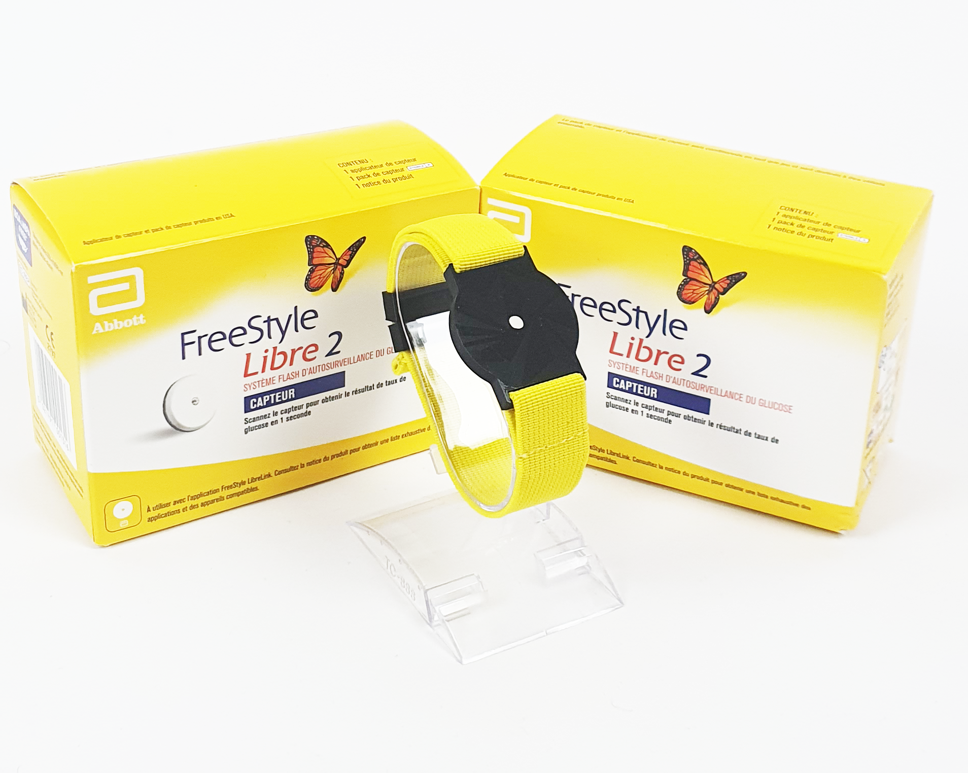 Opaska na Sensor Libre – ŻÓŁTA - obrazek 2