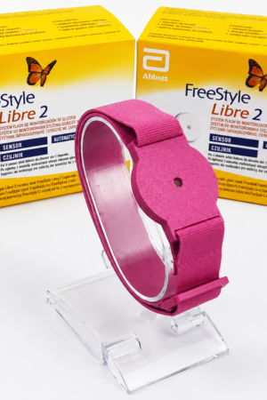 Opaska Ochronna na Sensor Libre 2 – Różowa Pełna