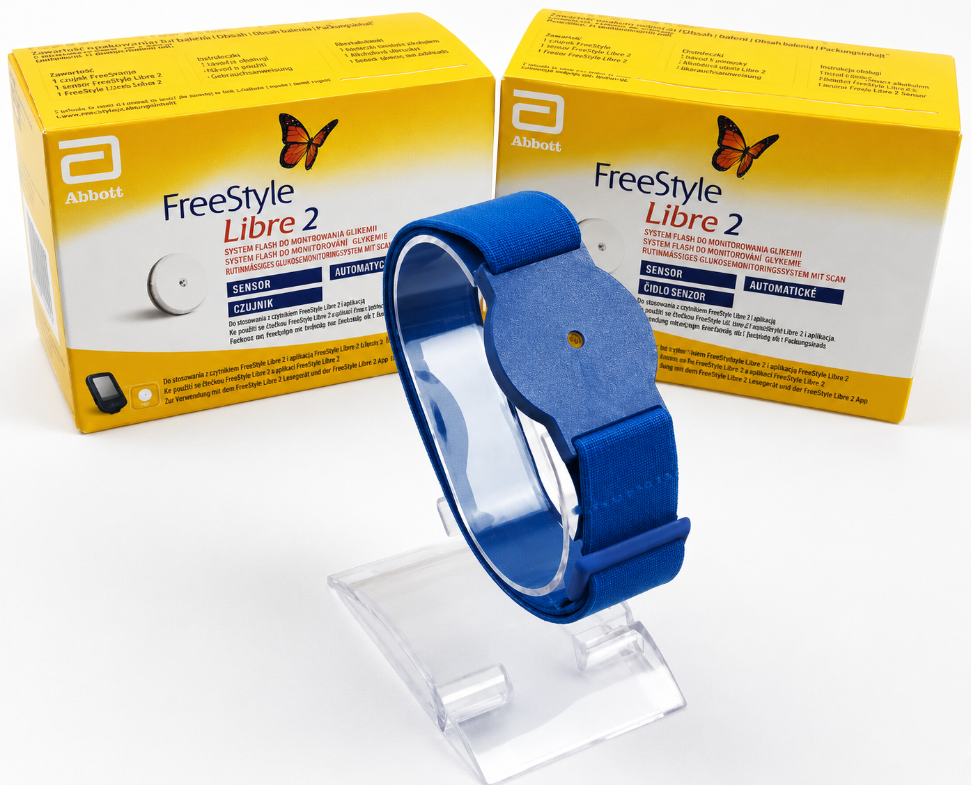 Opaska Ochronna na Sensor Libre 2 – Niebieska Pełna