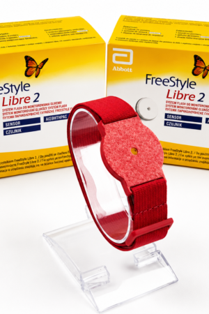 Opaska Ochronna na Sensor Libre 2 – Czerwona Pełna