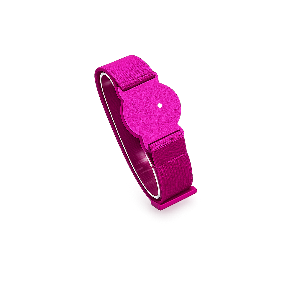 Opaska ochronna na sensor Dexcom One+ RÓŻOWA