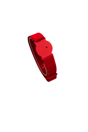 Opaska ochronna na sensor Dexcom One+ CZERWONA